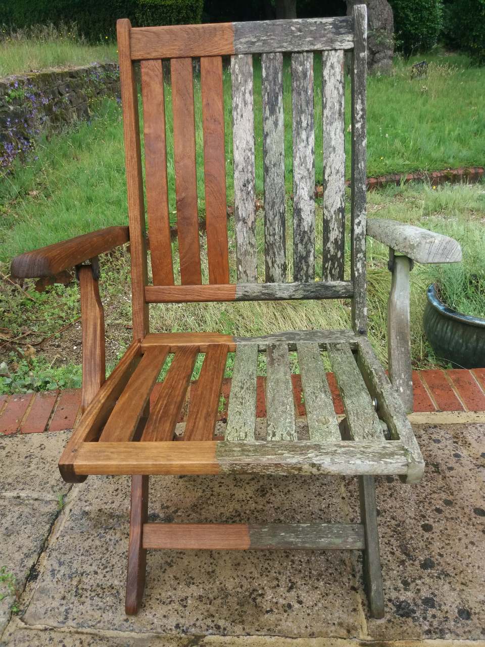 Cleaning and maintenance of wooden garden furniture 5 Megacleaning